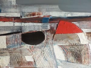 Serge Jamet - Abstracte figuur - bijzonder werk .. kopen? Bied vanaf 250!