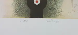 Werner Nöfer - Radierung, Ohne Titel kopen? Bied vanaf 1!