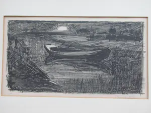 Piet van Wijngaerdt - landschap bij nacht kopen? Bied vanaf 75!