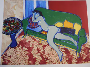 Corneille - nude sur canape - 1979 kopen? Bied vanaf 285!