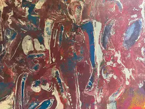 Wim Motz - Abstracte figuren kopen? Bied vanaf 20!