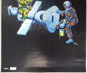 Monsengo Shula - Congo Stars Ausstellungsplakat Kunsthalle Tübingen 2019 kopen? Bied vanaf 35!