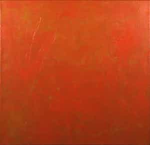 Franscz Witte - Acryl op doek, Oranje rapsodie verkocht voor € 1!