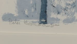 Peter Bastiaanssen - Zeefdruk, Dog tweeluik - Ingelijst kopen? Bied vanaf 40!