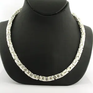 Buy zilveren koningsschakel collier - 50 cm lang? Bid from 1!