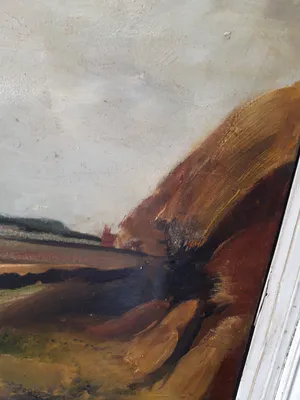 Floris Jespers - olie op doek, hooibalen, gesigneerd kopen? Bied vanaf 650!