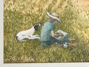 Machteld Hooyen - De kunstenares aan het werk kopen? Bied vanaf 79!