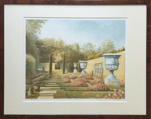 Wouter Hisschemoller - Het Gele Atelier III | kleurrijke litho - ingelijst kopen? Bied vanaf 1!