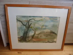 Christina Sicking - Aquarel. Landschap met bomen. kaufen? Bieten Sie von 35!