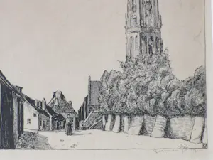 Germ de Jong - Cuneratoren Rhenen - Litho kopen? Bied vanaf 65!