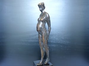 Brons (Onbekend) - Zwanger in mooie pose. kopen? Bied vanaf 140!