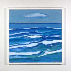 Paul Overhaus - Acryl op doek, Branding II - Ingelijst verkocht voor € 70!