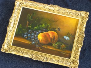 Niet of onleesbaar gesigneerd - Stilleven met fruit. kopen? Bied vanaf 10!