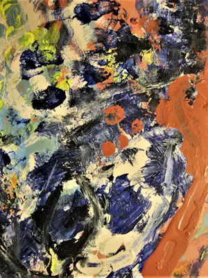 Niet of onleesbaar gesigneerd - Jaren 60 of 70 - Abstract Expressionistisch - gemengde techniek - gesigneerd kopen? Bied vanaf 1!