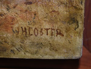 Jan Herman Coster - groot, prachtig ingelijst 19e eeuws schilderij - koeien in het landschap kopen? Bied vanaf 195!