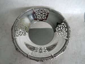 Alessi - Roestvrijstalen schaal met vlindermotief verkocht voor € 1!