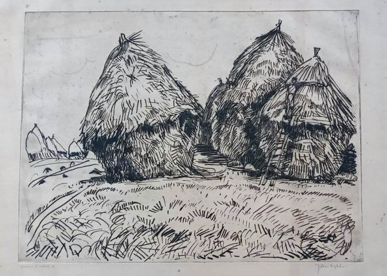 Johan Dijkstra - Korenmijten kopen? Bied vanaf 475!