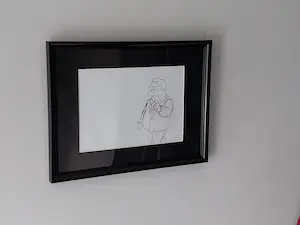 Matt Groening - Originele productietekening Chief Wiggum, ingelijst + certificaat kopen? Bied vanaf 80!
