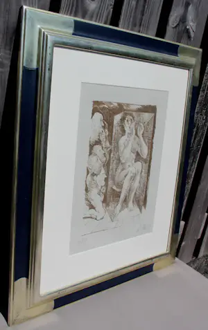 Willi Sitte - Ingelijste litho: Figuratief - 1999 kopen? Bied vanaf 250!