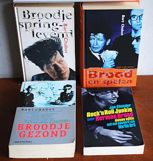 Herman Brood - Going to the city (KPN): ingelijste zeefdruk & extra 4 boeken kopen? Bied vanaf 150!