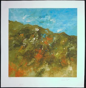 Armando - Giclée op papier, Landschaft kopen? Bied vanaf 1!