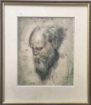 Buy Armand Rassenfosse - mansportret? Bid from 125!