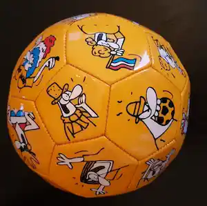 Toon van Driel - Gelimiteerde oplage - Toon van Driel bal - (bekend van Fc Knudde/Tikkie terug vendu pour 5€ !