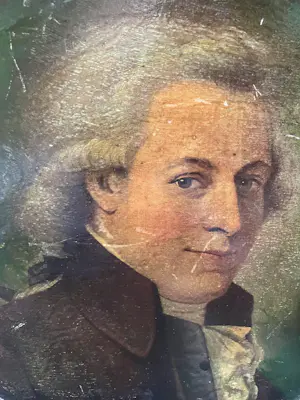 Onbekend - 2 portretten - Wolfgang Amadeus Mozart & George Frideric Händel kopen? Bied vanaf 60!