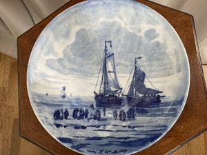 Porceleyne Fles - Wandbord naar Mesdag kopen? Bied vanaf 85!