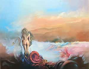 Victor Linford - Leda en de zwaan verkocht voor € 67!