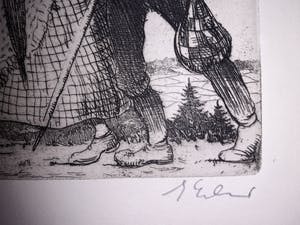 Georg Erler - (1871-1950), " vor Gott sind alle gleich" Radierung signiert kopen? Bied vanaf 75!