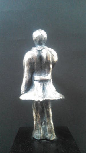 Brons (Onbekend) - Met uitgestoken hand kopen? Bied vanaf 30!