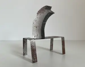 Klaas Gubbels - Stalen sculptuur | 'Nieuwjaarswens 2023' kopen? Bied vanaf 20!