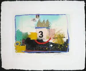 Theo Koster - Zeefdruk, Zonder titel kopen? Bied vanaf 1!