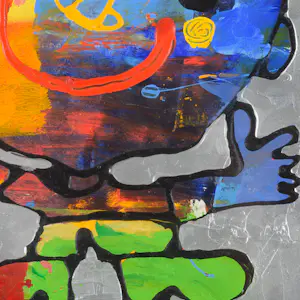 Ad Verstijnen - Ik, abstract figuur kopen? Bied vanaf 200!