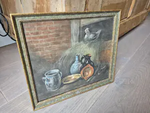 Albertus Verhoesen - Tekening - Stilleven, gesigneerd r.m. - 1849 kopen? Bied vanaf 49!