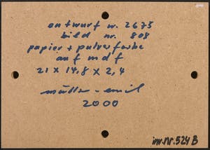 Emil Müller - Lot van twee schilderingen, Entwurf nr. 2691/2675 Bild nr. 825/808 kopen? Bied vanaf 250!