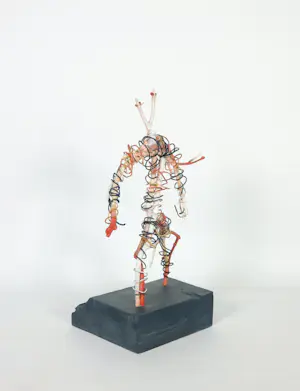 Erica Wesseling - Beeld in gemengde techniek, Energy man kopen? Bied vanaf 1!