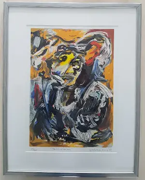 Theo Wolvecamp - ‘The Art of Business’ (ingelijste zeefdruk met beperkte oplage) kopen? Bied vanaf 325!