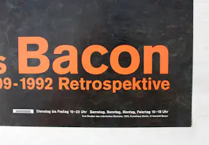 Francis Bacon - original Ausstellungsplakate - 1996 - (71 x 51 cm) kopen? Bied vanaf 39!