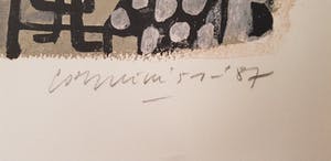 Corneille - April in Paris - gesigneerd zeefdruk - E/A kopen? Bied vanaf 1!