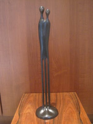 Louise Hederstrom - Beeld ‘twee worden een’ kopen? Bied vanaf 60!