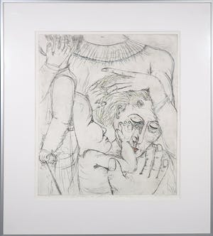 Henk Visch - Ets, De afstand die nabijheid heet nr. 5 - Ingelijst kopen? Bied vanaf 80!