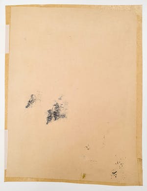 Jan te Wierik - Gemengde techniek op papier, Zonder titel - Ingelijst kopen? Bied vanaf 250!