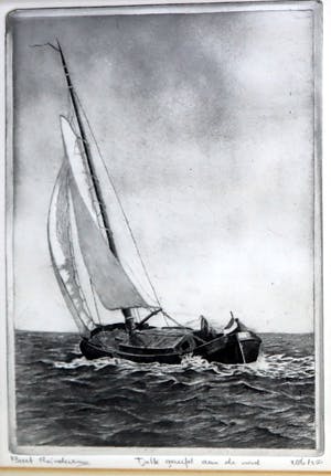 Bart Reindersma - "Sleper in het ijs" en "Tjalk aan de wind" kopen? Bied vanaf 45!