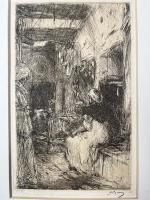 Marius Bauer - Bazaar te Cairo kopen? Bied vanaf 65!