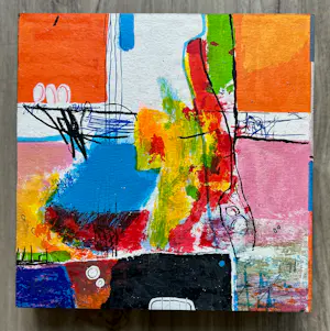 Kantcho Kanev - Zonder titel op paneel kopen? Bied vanaf 50!