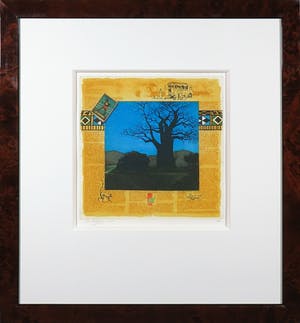 Rolf Weijburg - Kleurenets, De Ontdekking van Guinee II - Ingelijst kopen? Bied vanaf 1!