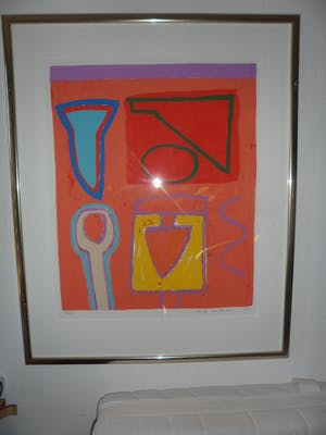 Dolf Verlinden - Zeefdruk. Titel, "AHC" kopen? Bied vanaf 80!