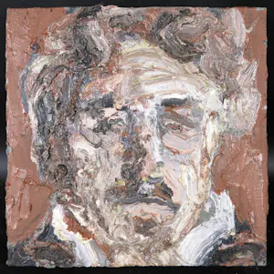 Manfred Mahsberg - Öl auf Leinwand auf Tafel, August Strindberg kopen? Bied vanaf 50!